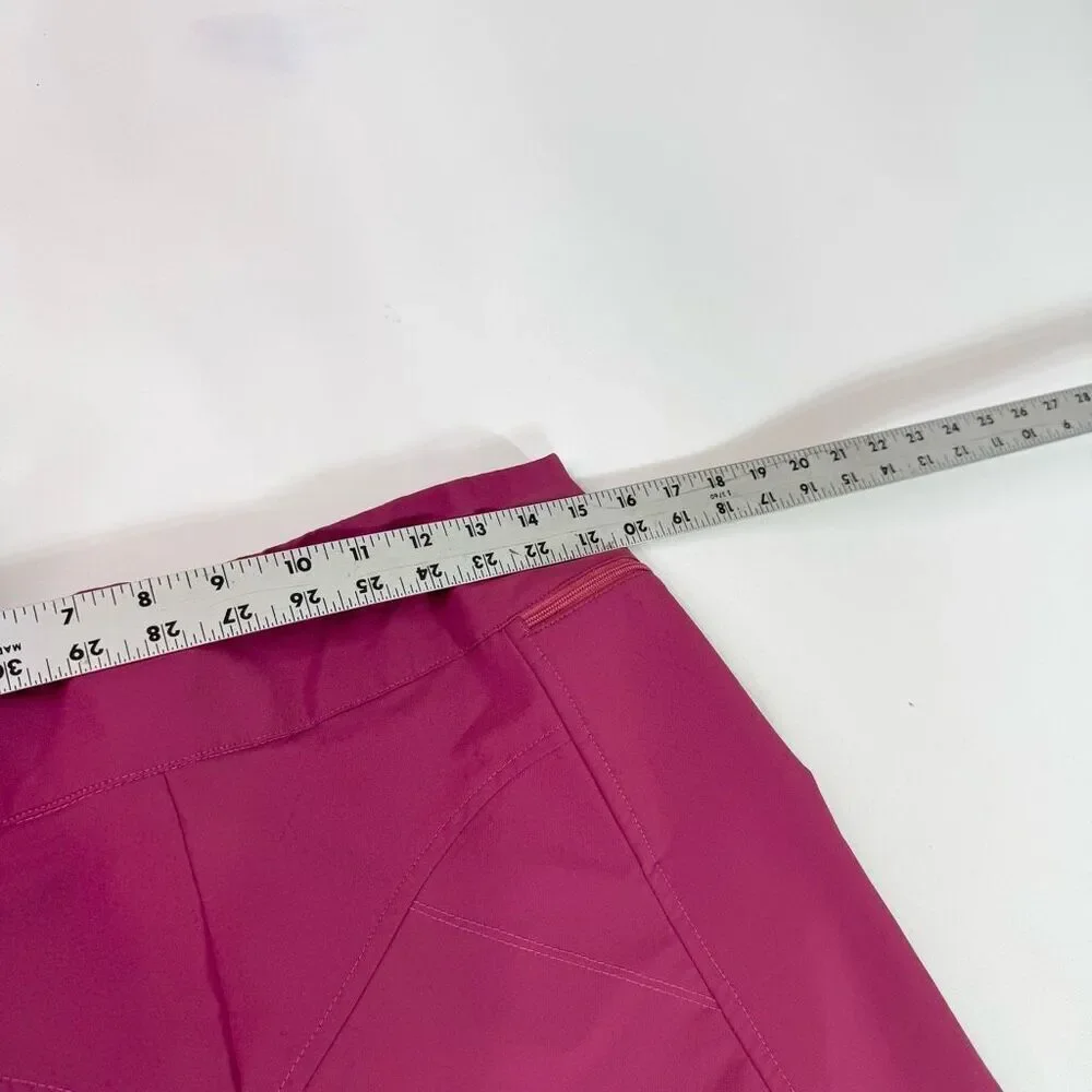 Adventure‎ Mini Skirt Womens 2 Pink Fuschia Tennis Pocket Back Zip Activewear